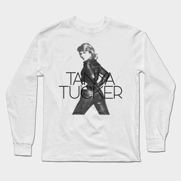 Tanya Tucker ))(( Outlaw Country Fan Tribute Long Sleeve T-Shirt by darklordpug